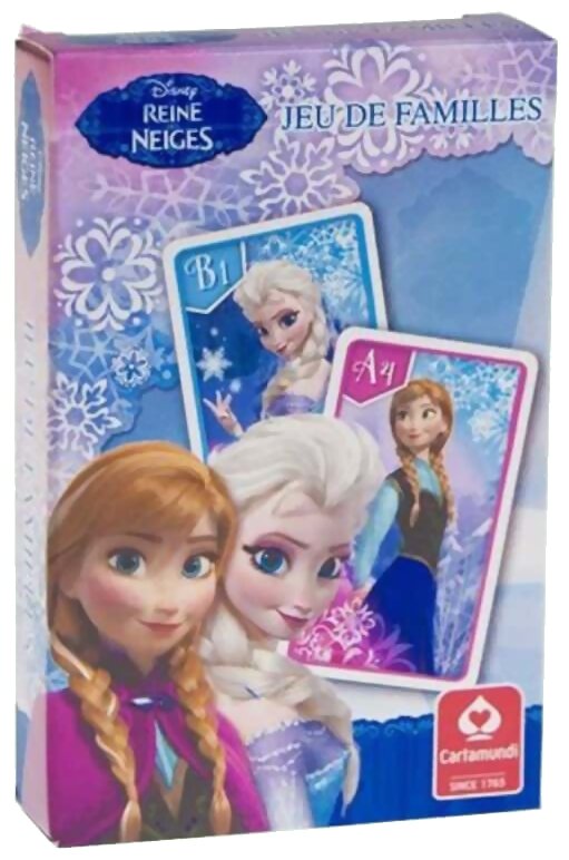 Jeu de familles Reine des neiges 2015 Myludo